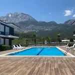 Palmiye Havuzlu Dag Manzarali Goeynuek Kemer 펜션 *